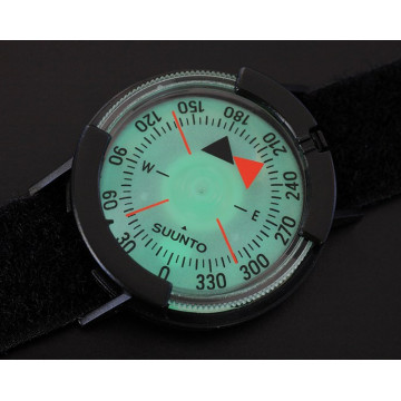 Компас на ремешке с застежкой-липучкой SUUNTO M-9/BLACK/BLACK/NH