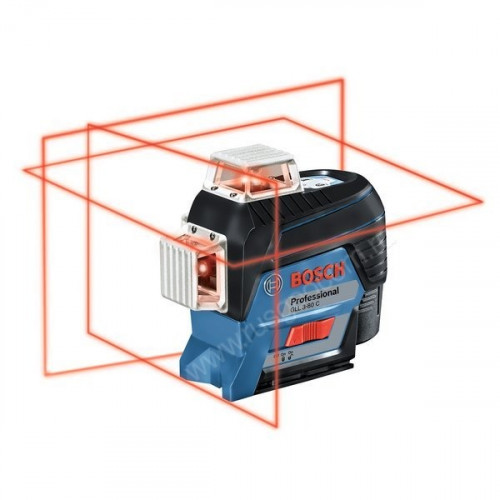 Лазерный уровень Bosch GLL 3-80 C с калибровкой + BM 1 + GBA 12V + L-Boxx