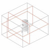 Лазерный уровень Bosch GLL 3-80 с калибровкой + кейс