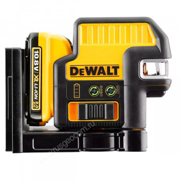 Лазерный уровень DEWALT DCE0825D1G с калибровкой