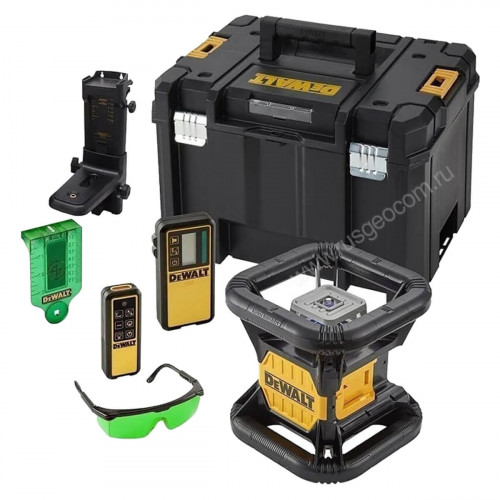 Ротационный нивелир DEWALT DCE079D1G с калибровкой
