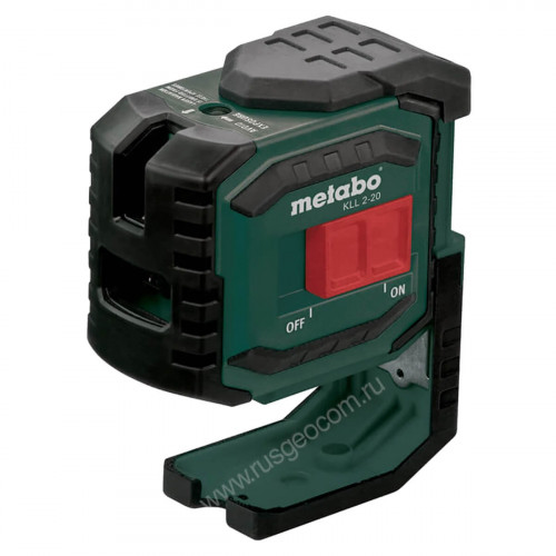Лазерный уровень Metabo KLL 2-20 с калибровкой