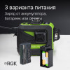 Комплект: лазерный уровень RGK PR-3G с калибровкой + штатив RGK LET-150 приемник RGK LD-9 рейка RGK LR-2