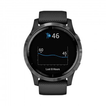 Часы Garmin Venu черные с серым безелем