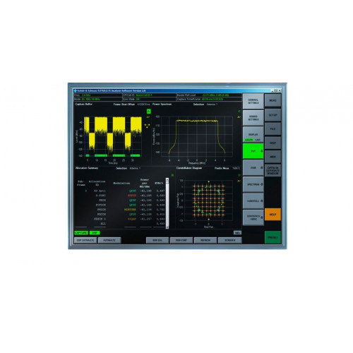 Анализ нисходящих сигналов LTE FDD RohdeSchwarz FS-K100PC для анализаторов спектра и сигналов