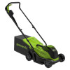 Аккумуляторная газонокосилка Greenworks GD24LM33 бесщеточная 24V с АКБ 4 Ач USB + ЗУ 4А быстрое
