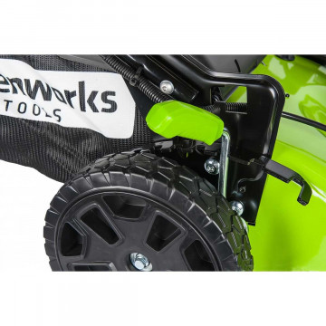 Аккумуляторная газонокосилка самоходная Greenworks GD60LM46SP бесщеточная 60V с АКБ 4 Ач без ЗУ