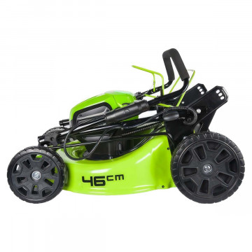 Аккумуляторная газонокосилка самоходная Greenworks GD60LM46SP бесщеточная 60V с АКБ 4 Ач без ЗУ