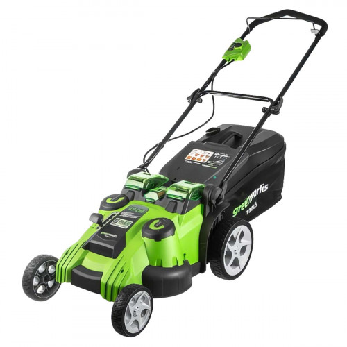 Аккумуляторная газонокосилка Greenworks G40LM49DBK4 40V с АКБ 4 Ач + ЗУ 2А