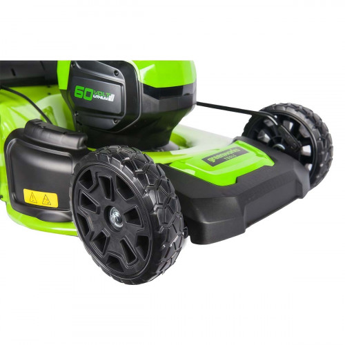 Аккумуляторная газонокосилка самоходная Greenworks GD60LM46SP бесщеточная 60V с АКБ 4 Ач без ЗУ