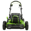 Аккумуляторная газонокосилка самоходная Greenworks GC82LM51SP2 бесщеточная 82V с АКБ 2.5 Ач + ЗУ 8А быстрое