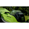 Аккумуляторная газонокосилка Greenworks GD24LM33 бесщеточная 24V с АКБ 4 Ач USB + ЗУ 2А