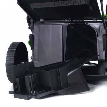 Аккумуляторная газонокосилка Greenworks GD40LM16X бесщеточная 40V с АКБ 5 Ач + ЗУ 5А быстрое