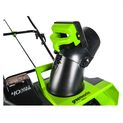 Снегоуборщик аккумуляторный Greenworks GD40ST (GD40SB) бесщеточный 40V с АКБ 4 Ач + ЗУ 2А