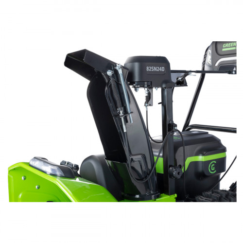 Снегоуборщик аккумуляторный самоходный Greenworks GD82ST56 бесщеточный 82V без АКБ и ЗУ
