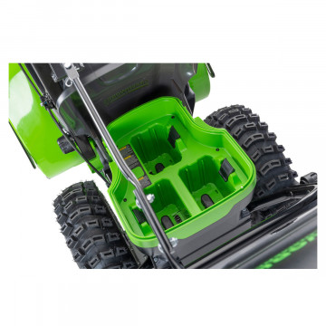 Снегоуборщик аккумуляторный самоходный Greenworks GD82ST56 бесщеточный 82V с 3хАКБ 2.5 Ач без ЗУ