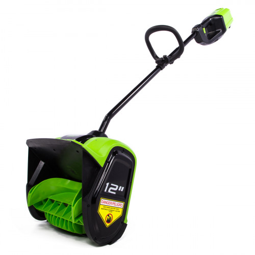 Снегоуборщик аккумуляторный ручной Greenworks GD60SS бесщеточный 60V с АКБ 4 Ач + ЗУ 2А
