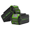 Снегоуборщик аккумуляторный Greenworks GD40ST (GD40SB) бесщеточный 40V с АКБ 4 Ач + ЗУ 2А