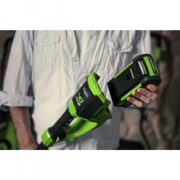 Аккумуляторный триммер Greenworks G40LT30 40V с АКБ 5 Ач + ЗУ 2А