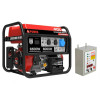 Бензиновый генератор A-iPower A7500EA в тихом зимнем кожухе 1200 RAL 8019 + блок автозапуска A-iPower 400 В 25 А