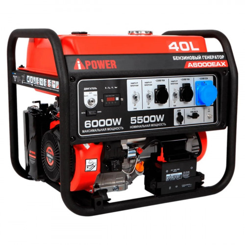Бензиновый генератор A-iPower A6000EAX + блок автозапуска A-iPower 230 В 50 А