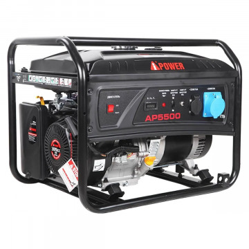 Бензиновый генератор A-iPower Lite AP5500 + транспортировочный комплект A-iPower S