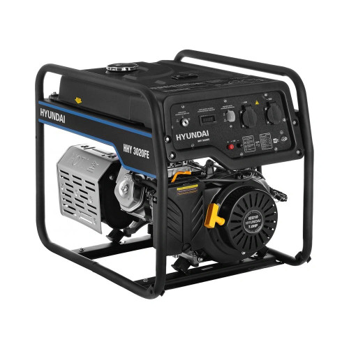 Бензиновый генератор Hyundai HHY 3020FE + транспортировочный комплект HOME Serie 3020