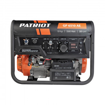 Бензиновый генератор Patriot GP 6510AE