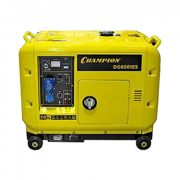 Дизельный генератор Champion DG6501ES+ATS