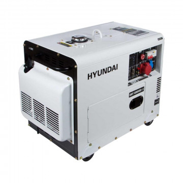 Дизельный генератор Hyundai DHY 6000SE-3