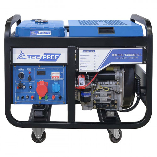 Дизельный генератор TSS SDG 14000EH3A NEW (100140)