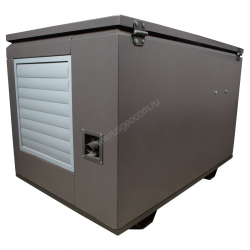 Бензиновый генератор FUBAG BS 3300 A ES в тихом зимнем кожухе 1200 RAL 8019