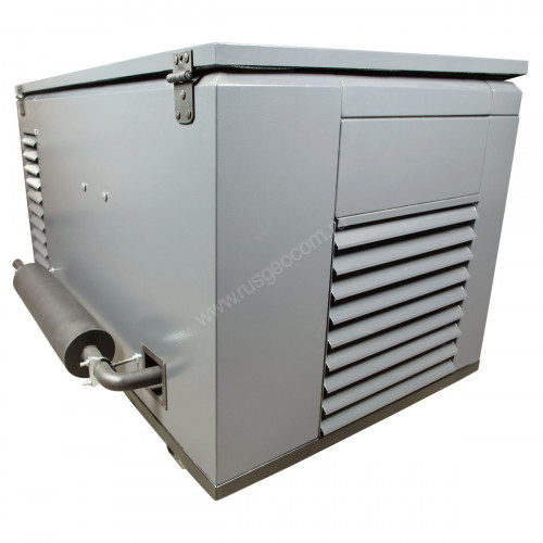 Бензиновый генератор FUBAG BS 7500 A ES в супертихом зимнем кожухе 1400SS RAL 7024