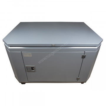 Бензиновый генератор FUBAG BS 8000 A ES в тихом зимнем кожухе 1200 RAL 7024
