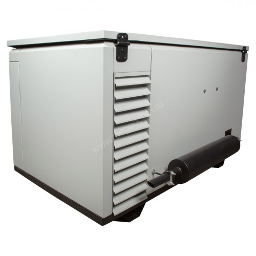 Бензиновый генератор FUBAG BS 5500 A ES в супертихом зимнем кожухе 1400SS RAL 7035