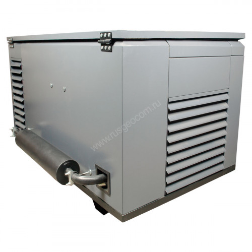 Бензиновый генератор FUBAG BS 7500 A ES в супертихом зимнем кожухе 1400SS RAL 7024