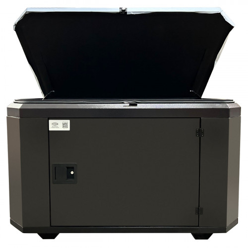 Бензиновый генератор FUBAG BS 7500 A ES в супертихом зимнем кожухе 1400SS RAL 8019