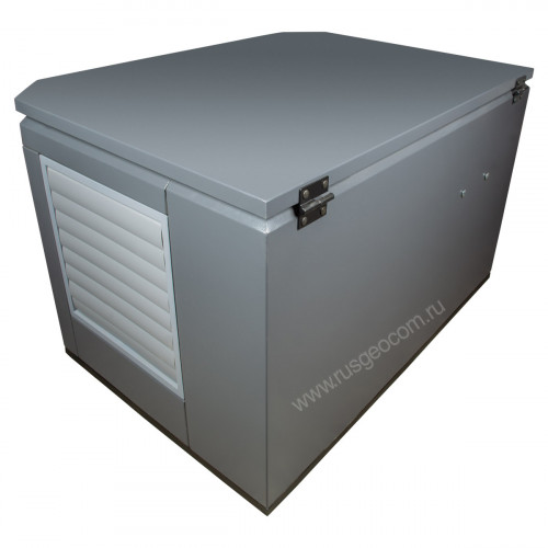 Бензиновый генератор FUBAG BS 7500 A ES DUPLEX в тихом зимнем кожухе 1200 RAL 7024