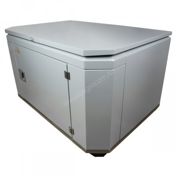 Бензиновый генератор FUBAG BS 3300 A ES в супертихом зимнем кожухе 1400SS RAL 7024