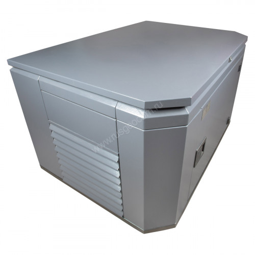 Бензиновый генератор FUBAG BS 7500 A ES DUPLEX в тихом зимнем кожухе 1200 RAL 7024