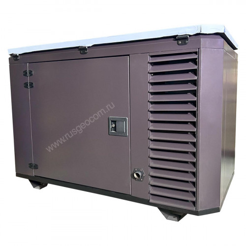 Бензиновый генератор FUBAG BS 19000 A ES в супертихом зимнем кожухе 1700SS RAL 8019
